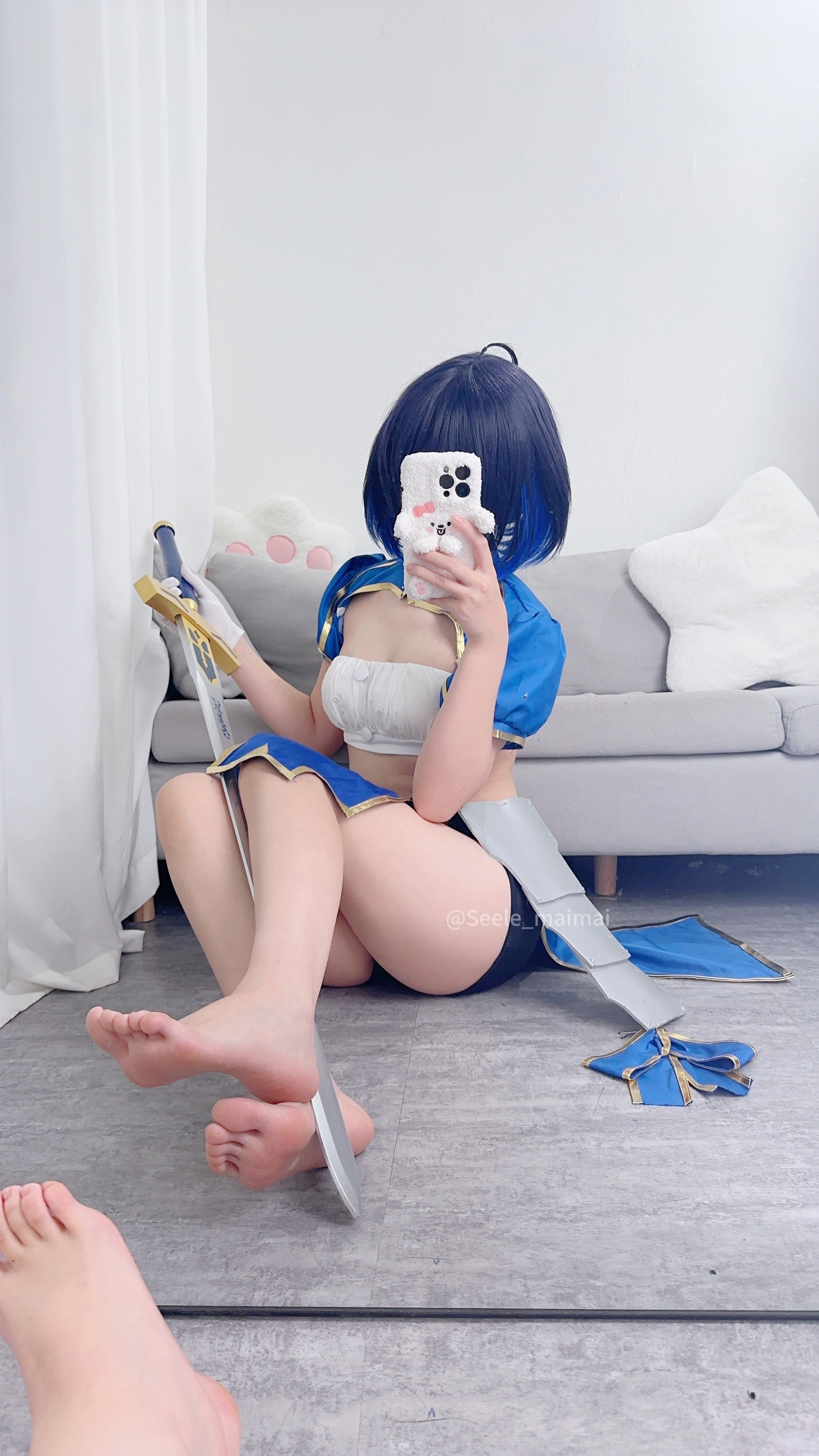 Seele麦麦 - NO.09 崩坏学园2 saber希儿 1
